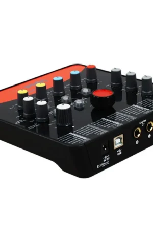 2025 1 Set Upod Pro Professional External Sound Card Microphone 48V USB 2.0 Recording Interface for Mobile Phone PC Karaoke Live