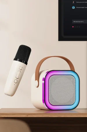 Professional Singing Bluetooth Speaker Column Speaker High-end Ktv Karaoke Microphone Bluetooth Audio Wireless Mic